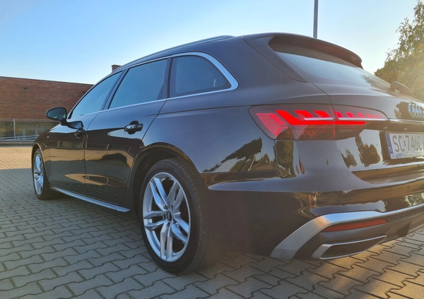 Audi A4 cena 97900 przebieg: 163000, rok produkcji 2020 z Sanok małe 497